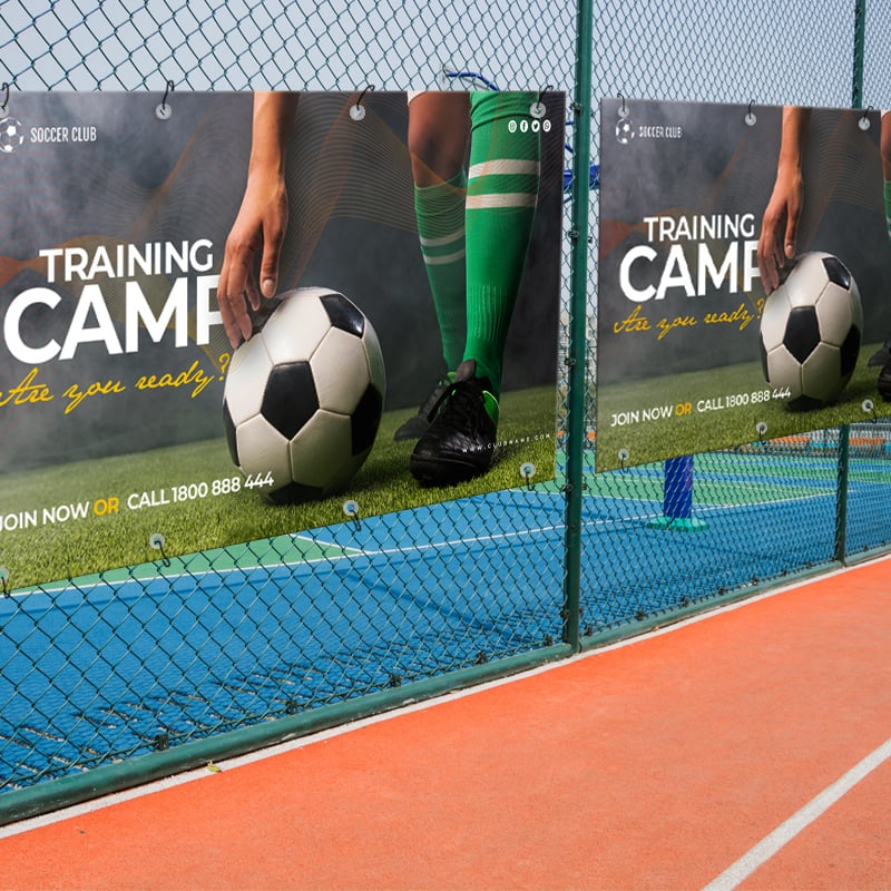 Football Fence Warp