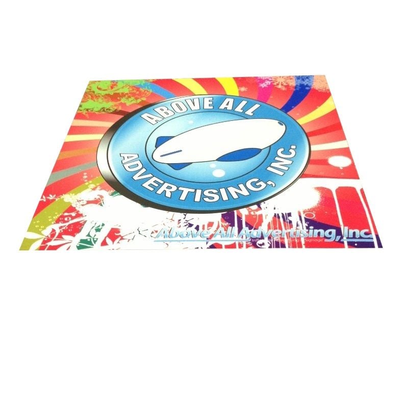 Brand Logo Mat with No Edging