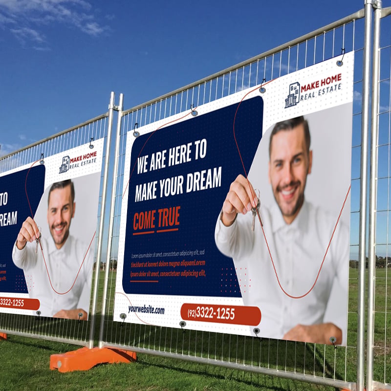 Custom Fence Wrap
