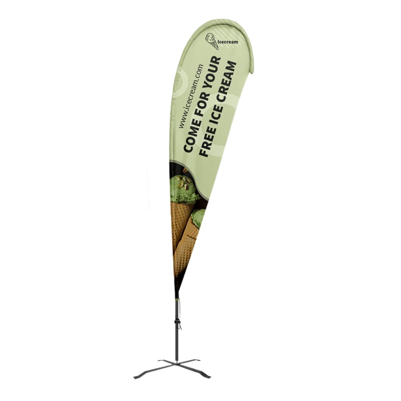 Custom Teardrop Flag 13.5 Feet - Generation 7