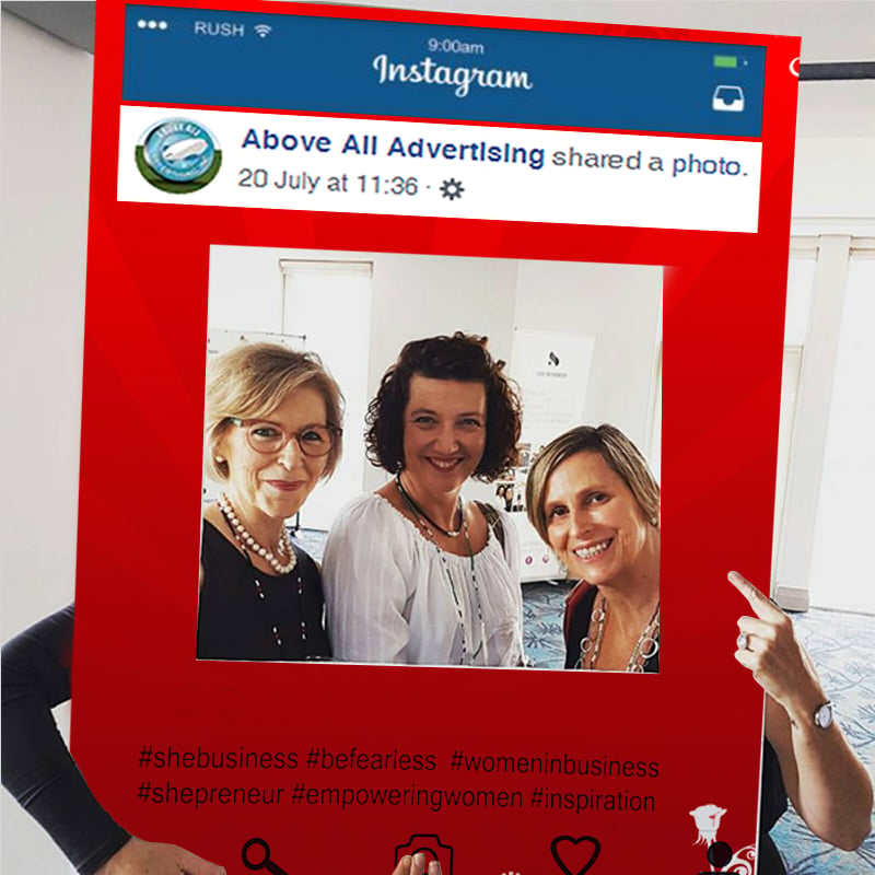 personalised selfie frame 