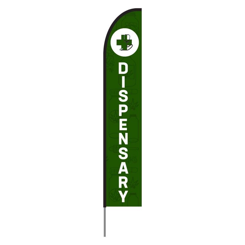 Dispensary - Pre Printed Product Line Up - Green