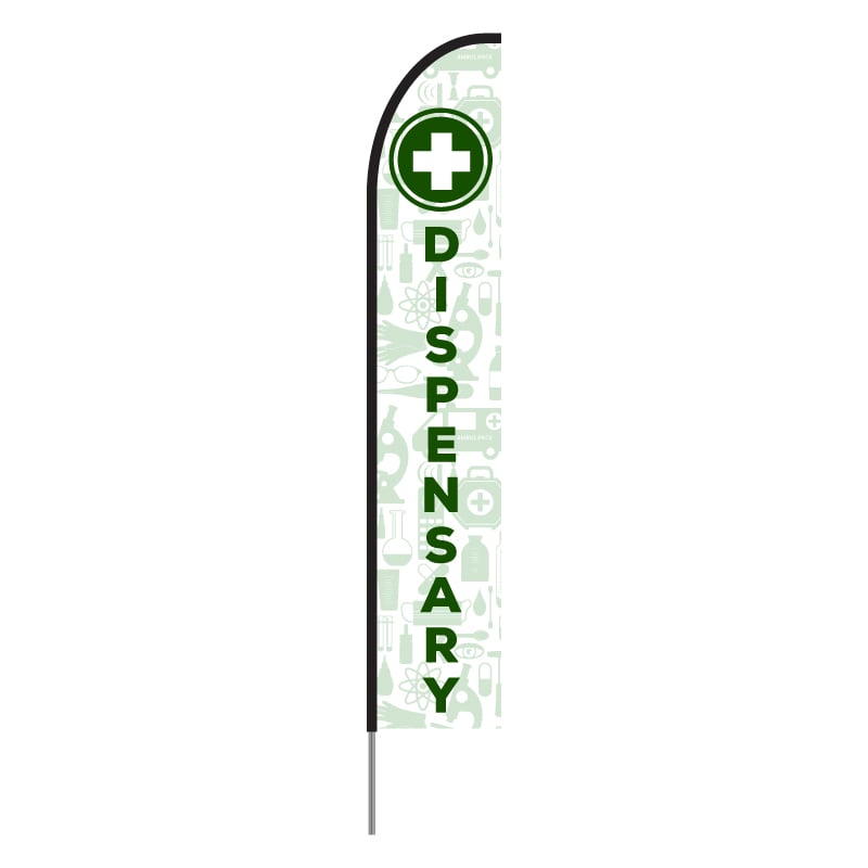 Dispensary - Pre Printed Product Line Up - White