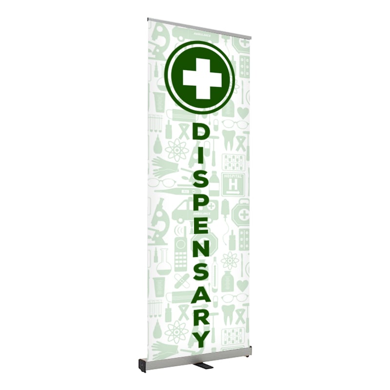 Dispensary - Pre Printed Product Line Up - White