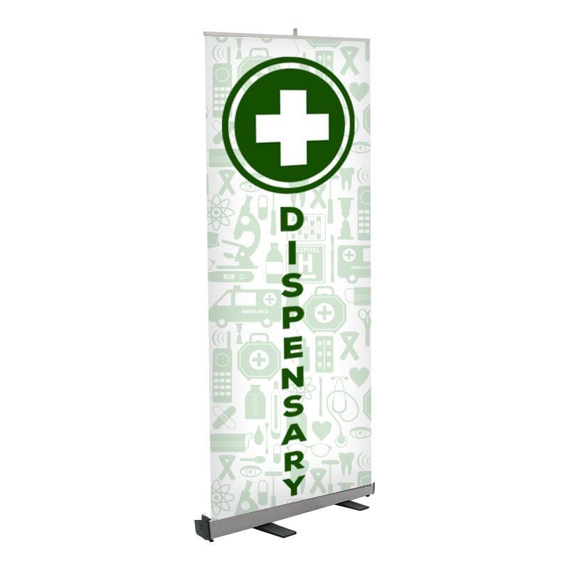 Dispensary - Pre Printed Product Line Up - White