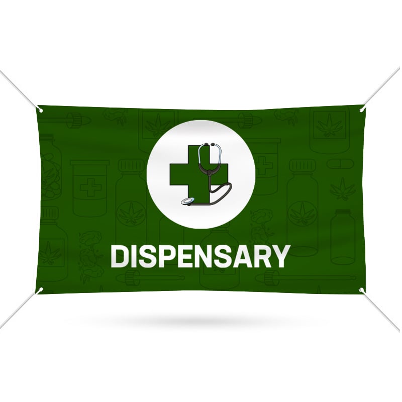 Dispensary - Pre Printed Product Line Up - Green