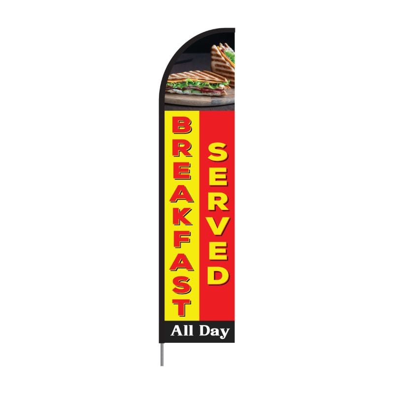 Restaurant & Bar Flags - Feather Banners