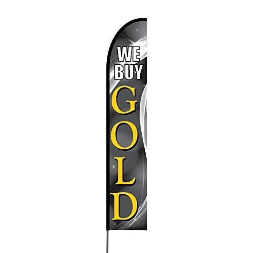 We Buy Gold and Silver Flag