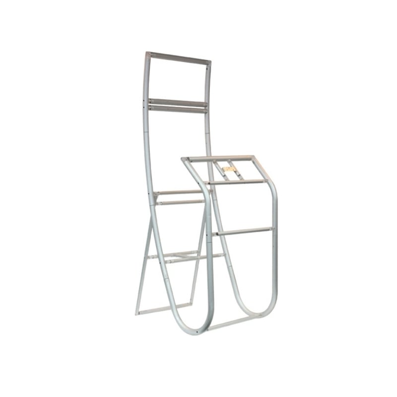 Fabsta™ Plus - Tension Fabric Kiosk Display with Monitor Mount