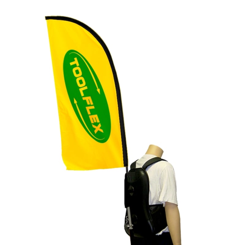 Custom Backpack Flags – Lightweight Promotional Walking Flags for Outdoor Marketing