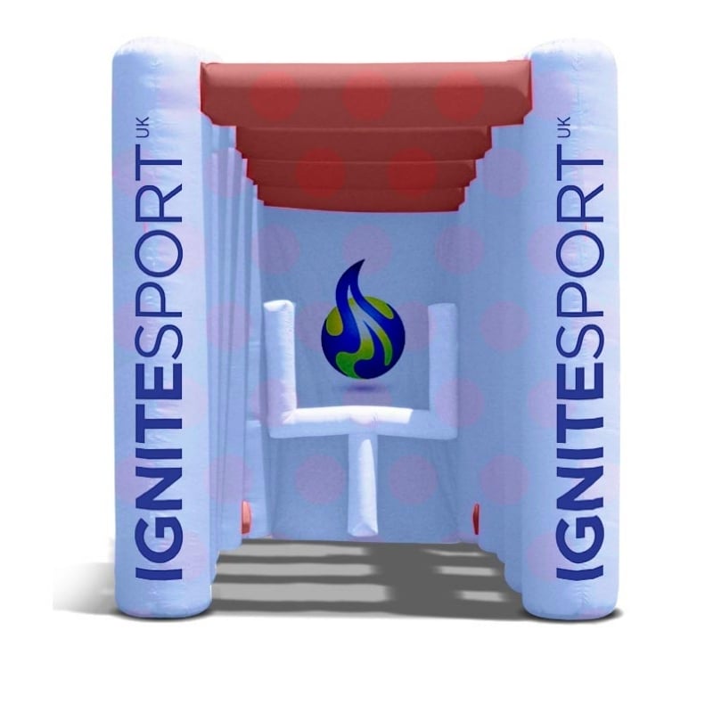 Custom Printed inflatable Goal Kick Carnival Game