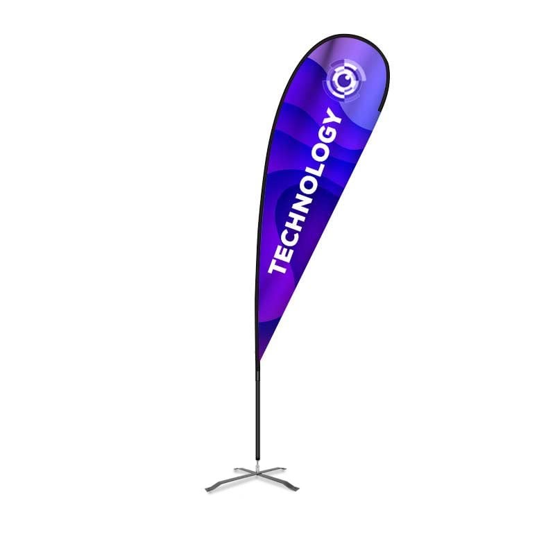Flex Blade Teardrop Banner Flag 15 Feet