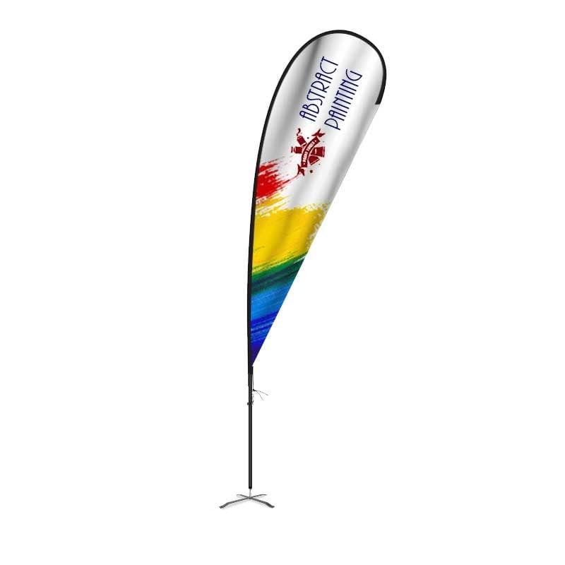 Flex Blade Teardrop Banner Flag 17 Feet