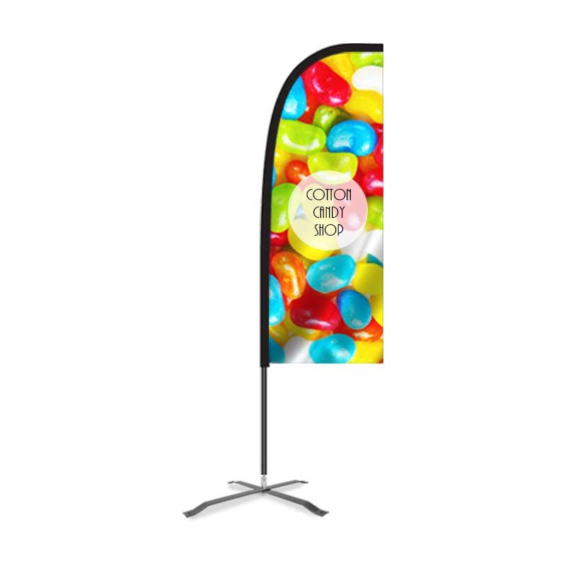 feather banner advertising flag 7 feet