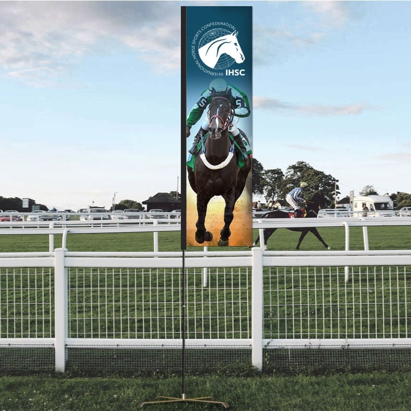 Rectangle Flutter Flag Banner
