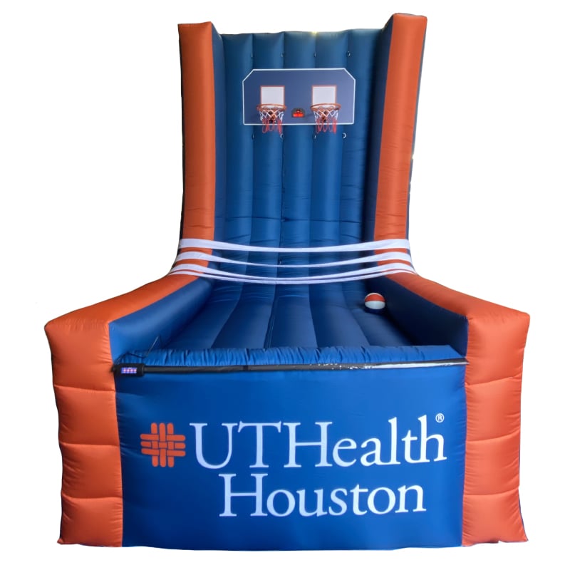 Custom inflatable Football Free Toss Game 
