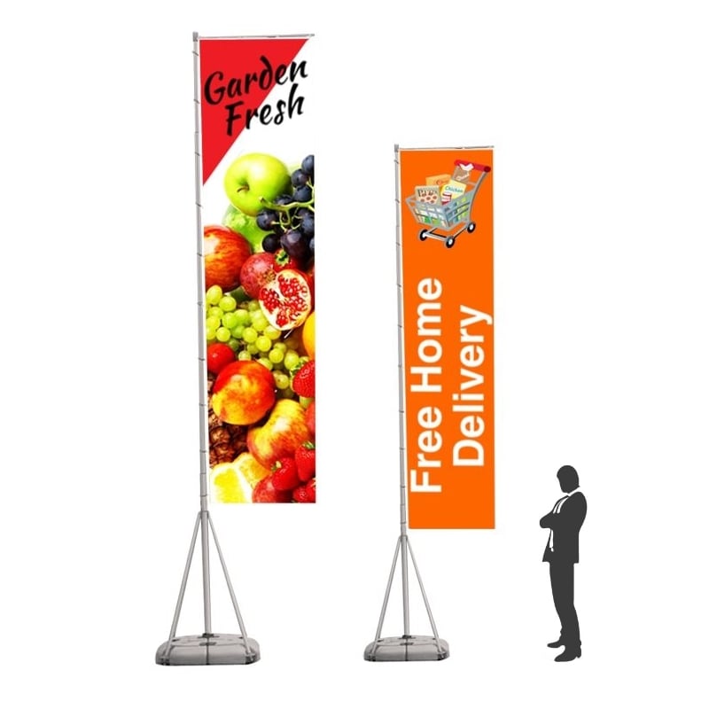 Giant rectangle flags