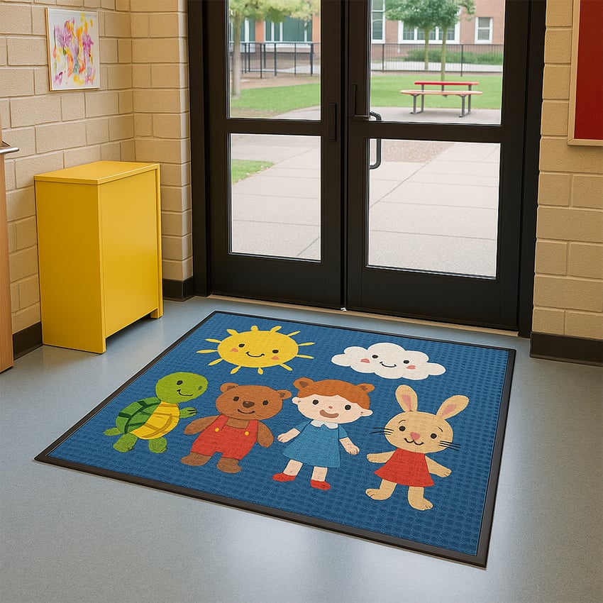 Custom Gulzzer Mats - Indoor Entrance Floor and Door Mats