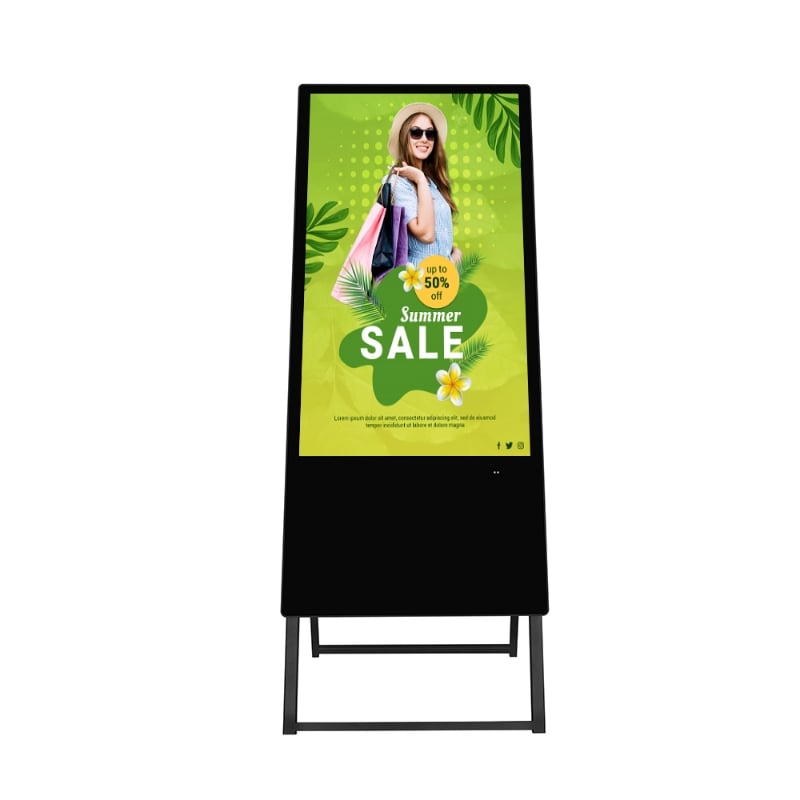 Hyper Lumin™ Digital A-Frame Signage, Folding 43