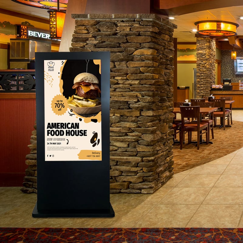 Outdoor Digital Signage Kiosk