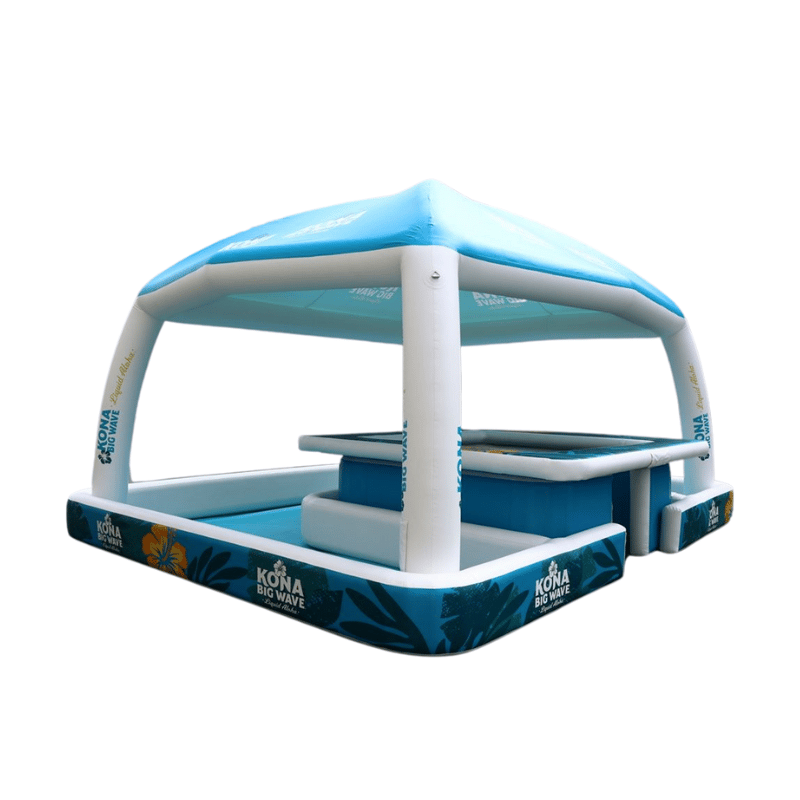 Inflatable Pool Bar - Custom Printed Blow Up Pool Bar