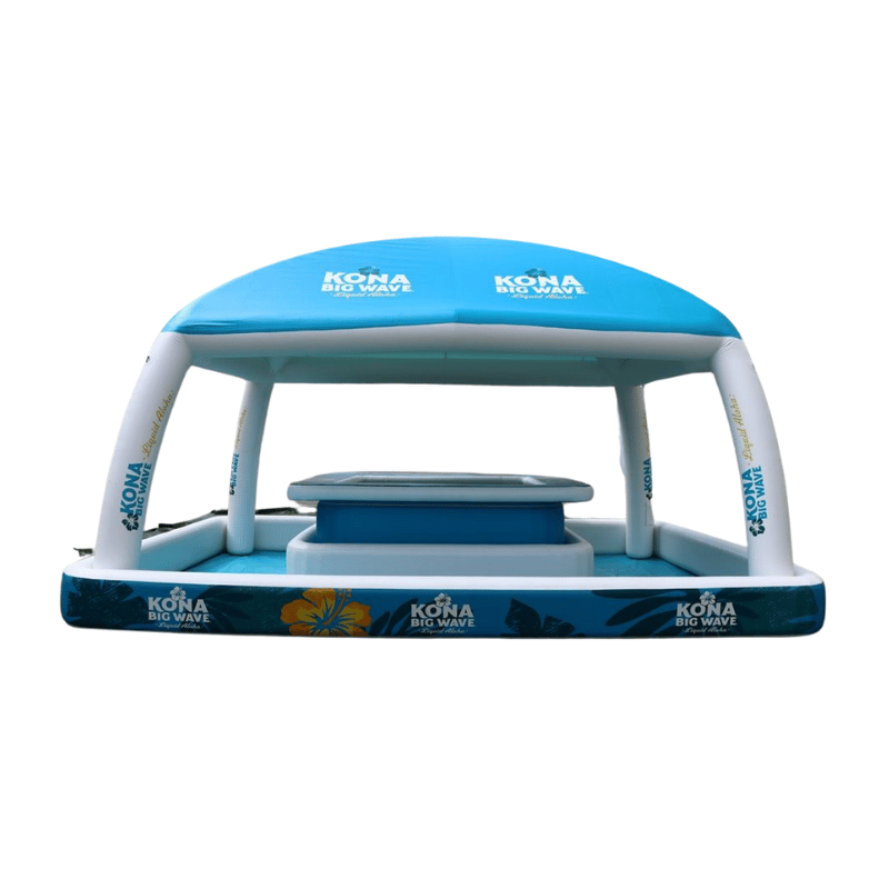 Inflatable Pool Bar - Custom Printed Blow Up Pool Bar