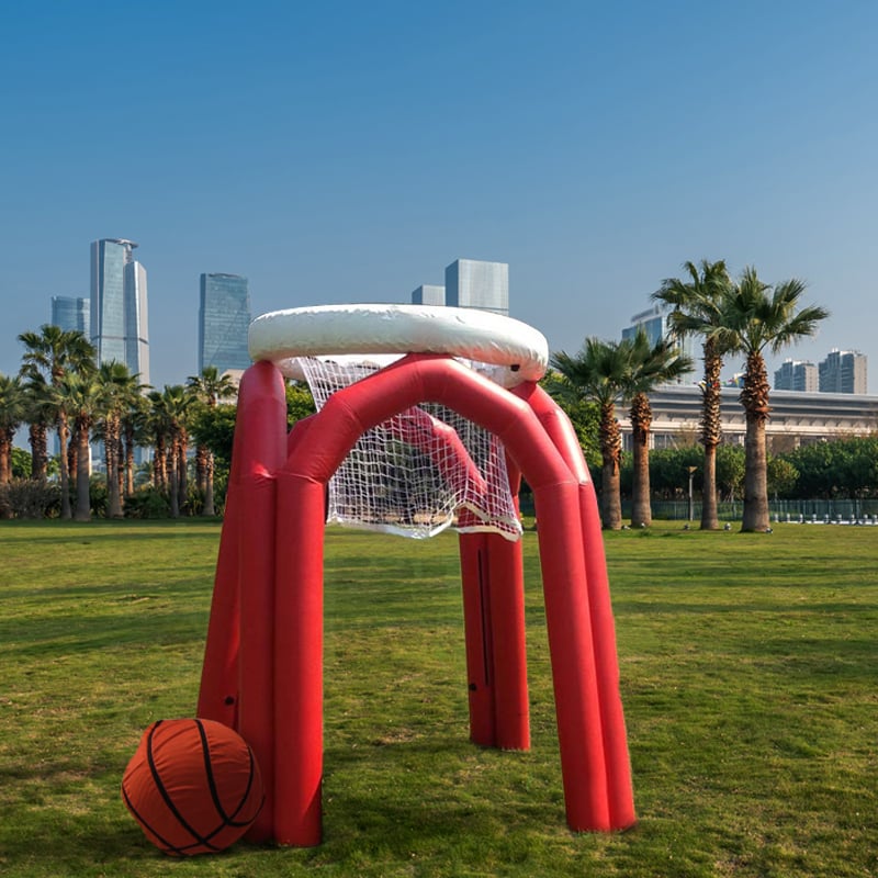 Inflatable Basketball Toss - Carnival Game