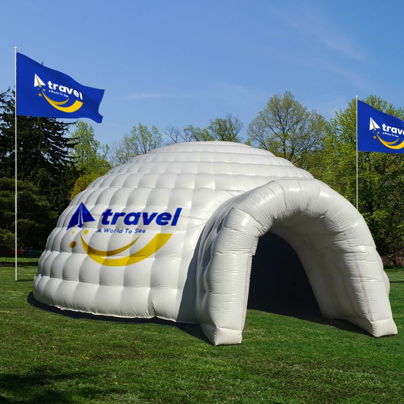 Custom Printed Giant Inflatable Igloo