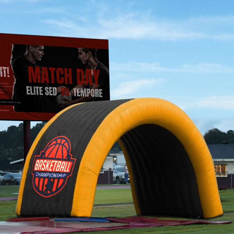 Custom Printed Inflatable Tunnel