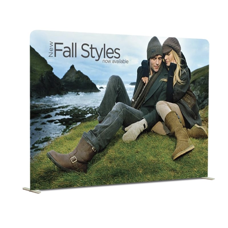 stretch fabric straight wall  