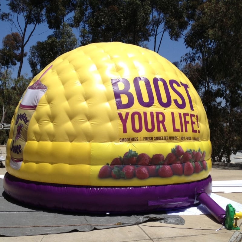 Inflatable Shell Tent  Personalized Printed