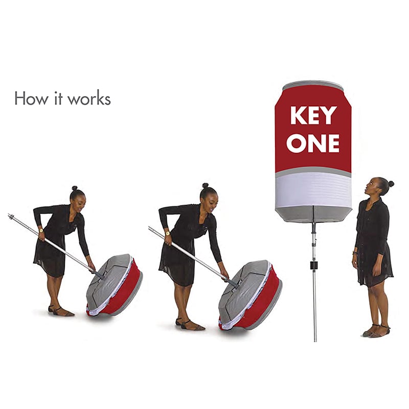 Keyone™ 3D Banner Stand System - Customized