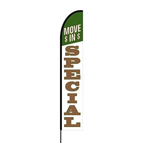 Move in Flags for Real Estate
