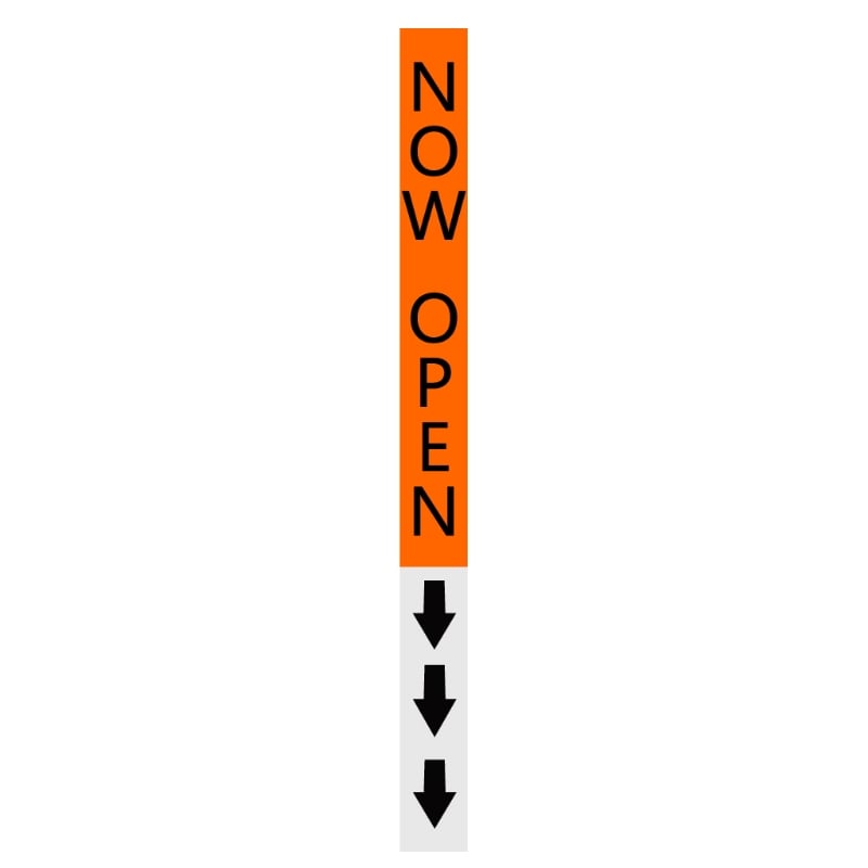 Retail Store Now Open inflatable Sign
