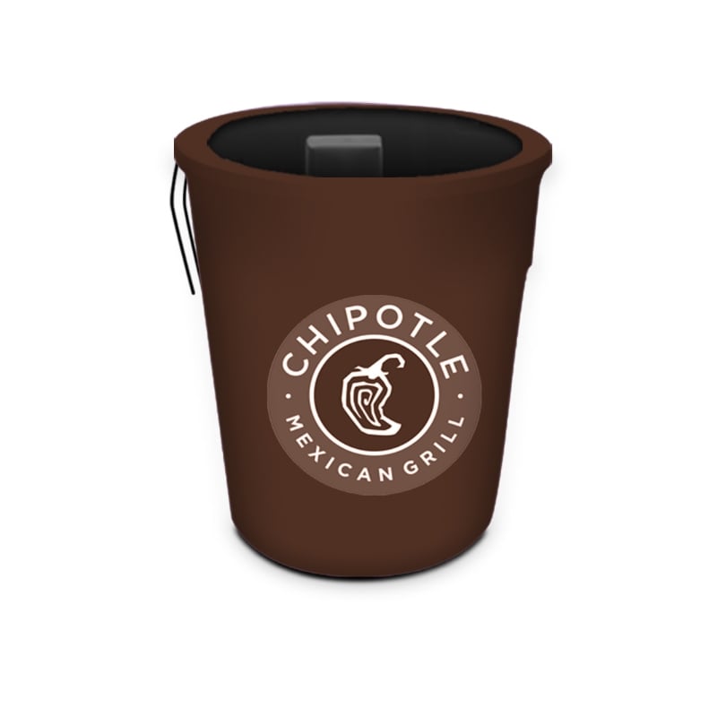 Fab-Can™ - Custom Trash Can Cover with Logo