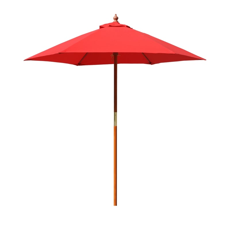 Red Market & Patio Umbrella