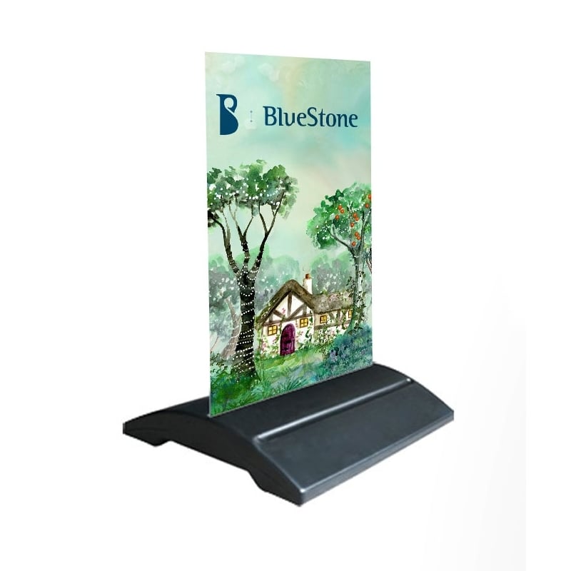 OneStep Sign Frame™ - Water Base Sign Holder with Custom Print