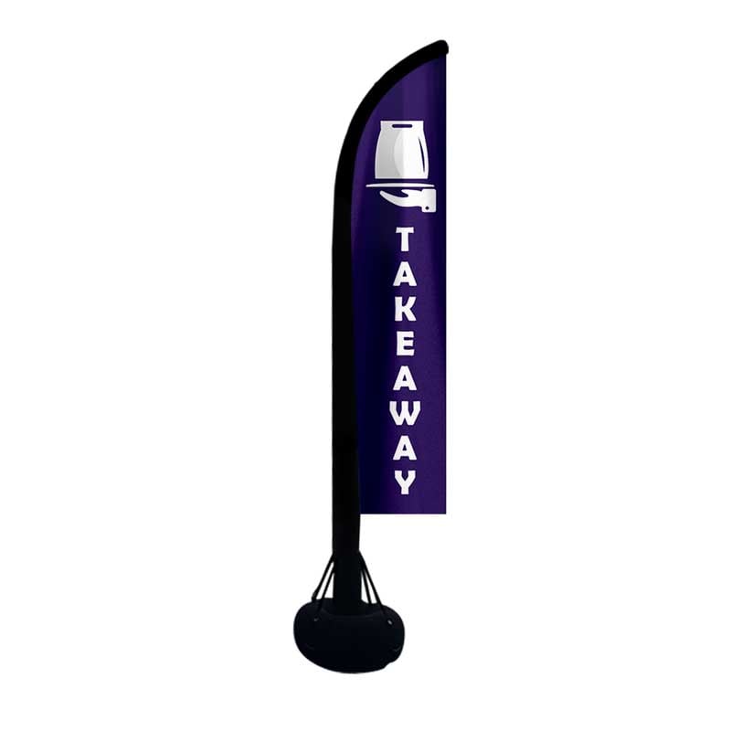 Inflatable Feather Banner Aire Flag Pro Restaurant Sign