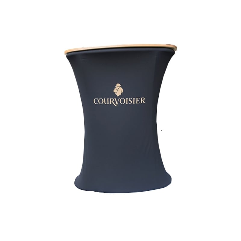Oval Custom Counter Displays - Trade Show Podium
