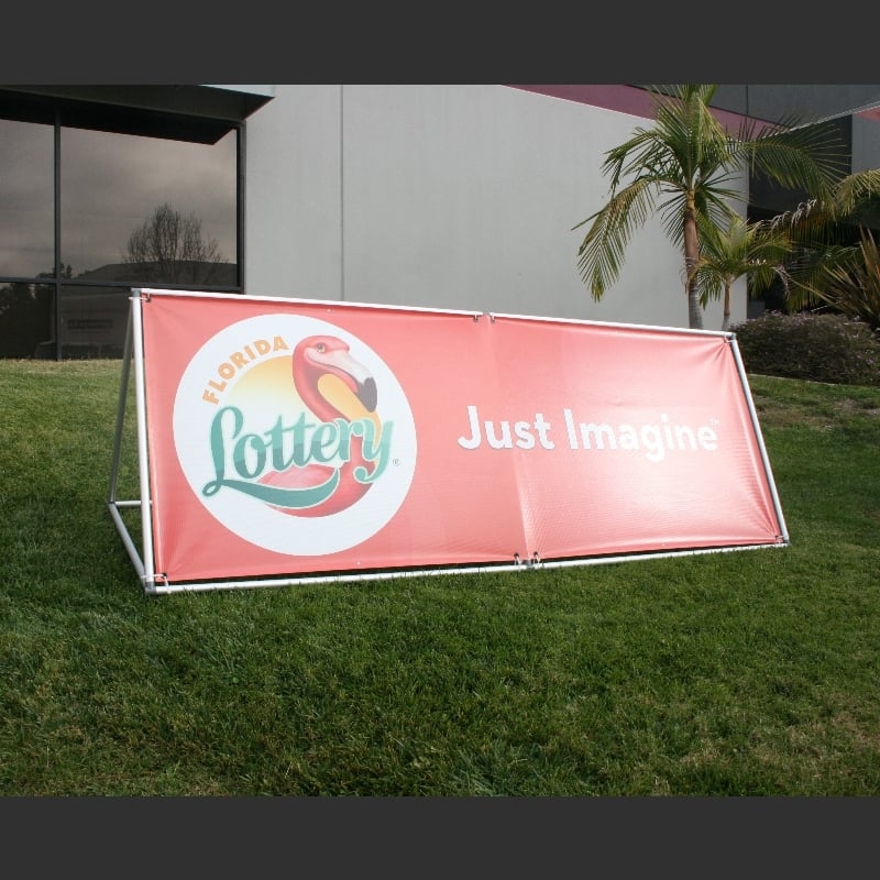 Outdoor A-Frame Lawn Sign