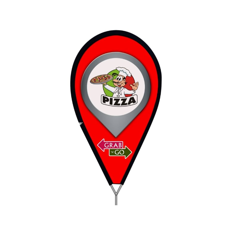 Custom Location Pinpoint Flag
