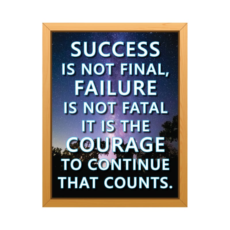 Inspirational Posters - Motivational ABA TEX Stickers for Home & Office