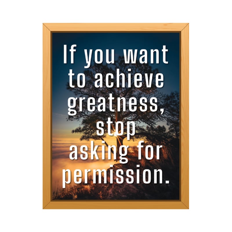Inspirational Posters - Motivational ABA TEX Stickers for Home & Office