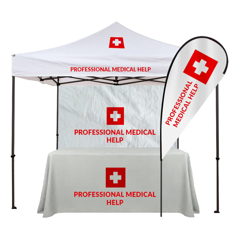 Professional Medical Help Services Testing Station Coronavirus COVID-19 Kit