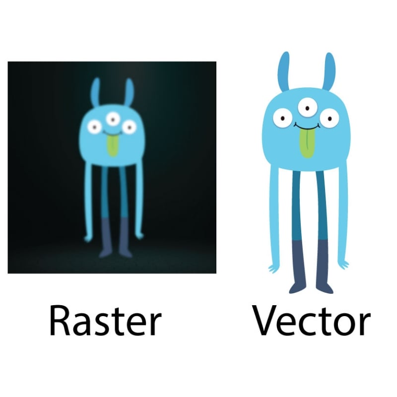 Logo Creation Raster to Vector