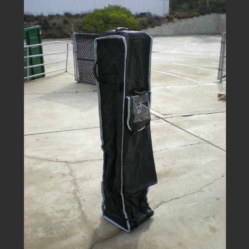 Roller Bag for tent, side view