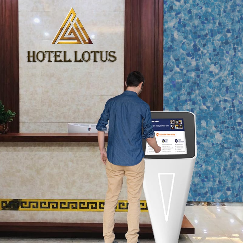 Indoor Touch Screen Interactive Kiosk