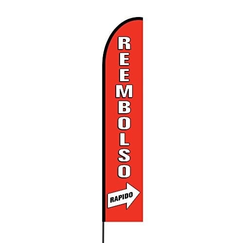 Reembolso Rapido Print Flag