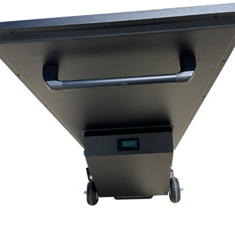 Rol-EE ™ - Digital Signage Rolling A-Frame, Indoor/Semi-Outdoor Battery-Powered