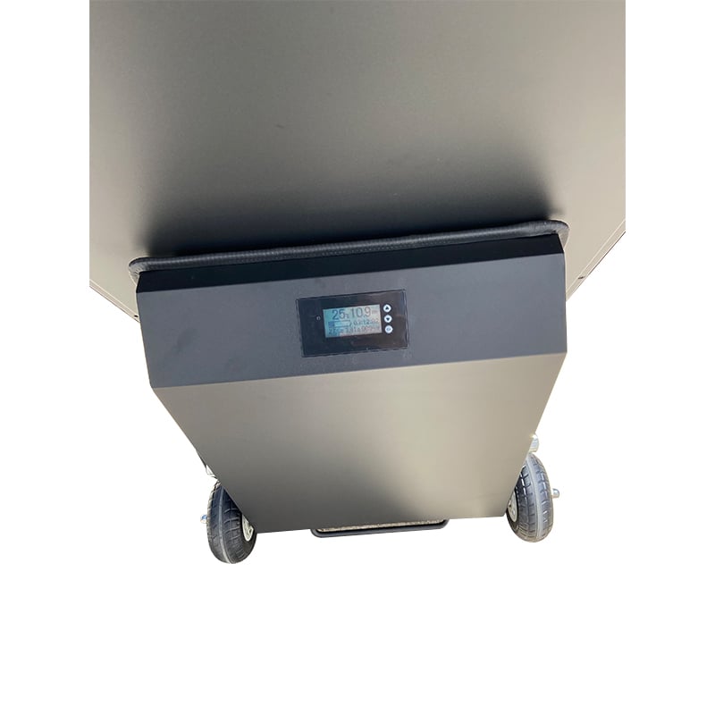 Rol-EE ™ - Digital Signage Rolling A-Frame, Indoor/Semi-Outdoor Battery-Powered